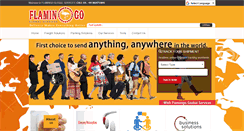 Desktop Screenshot of flamingocouriers.com